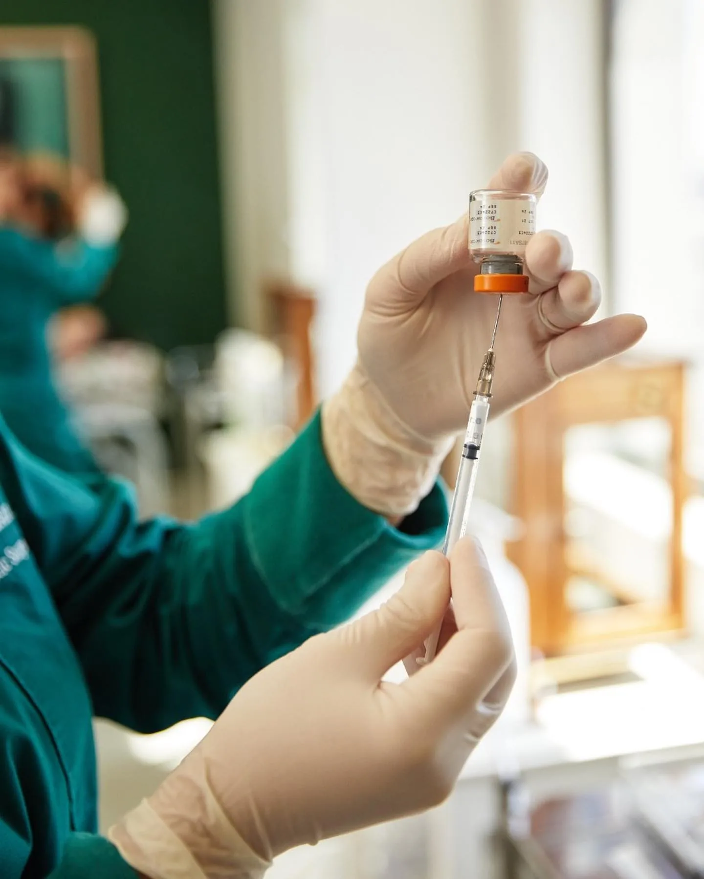Clinical precision — injectable preparation at Dr. Susan F. Johnson's practice